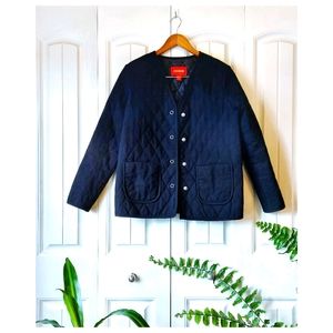 Joe Fresh | Quilted collarless jacket, boxy fit